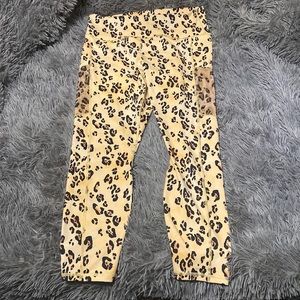 Fabletics Leopard Leggings with Pockets